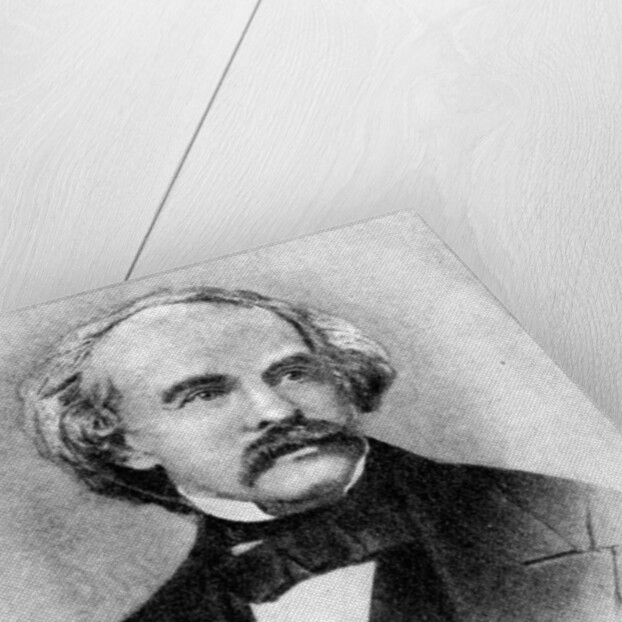 Nathaniel Hawthorne, Author of Tanglewood Tales by Rischgitz Collection