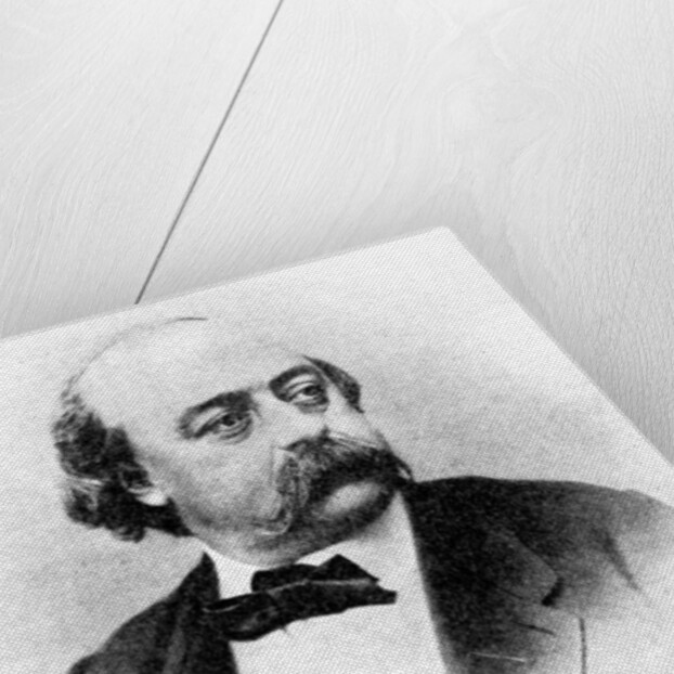 'Gustave Flaubert', Author of Madame Bovary by Rischgitz Collection