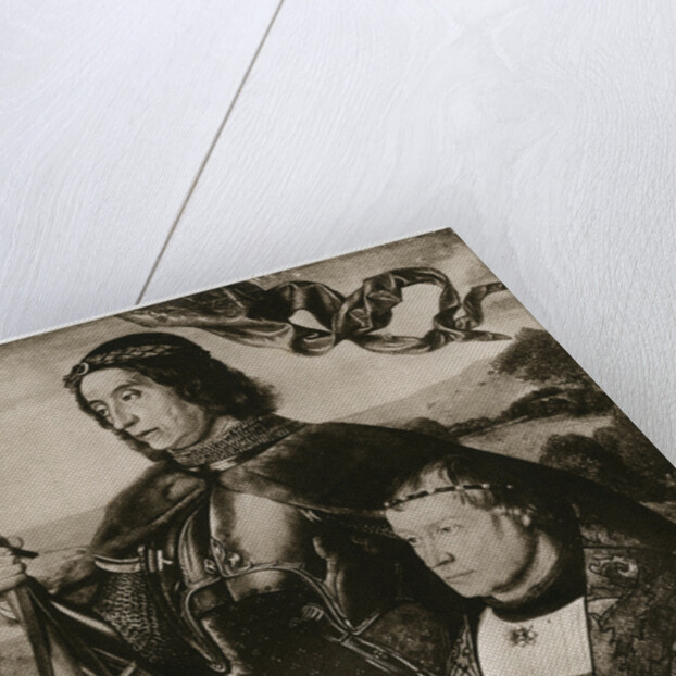 St Victor and a Donor by Hugo van der Goes