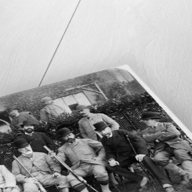 Mount Edgcumbe, Group Photo with Edward VII by Anonymous