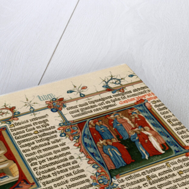 Illuminated initial letters by Anonymous