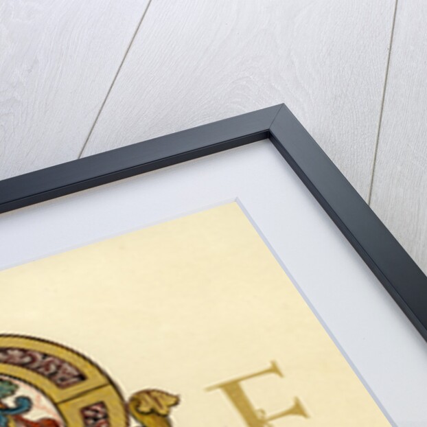 Initial letter 'B', 980-1000 AD by Anonymous