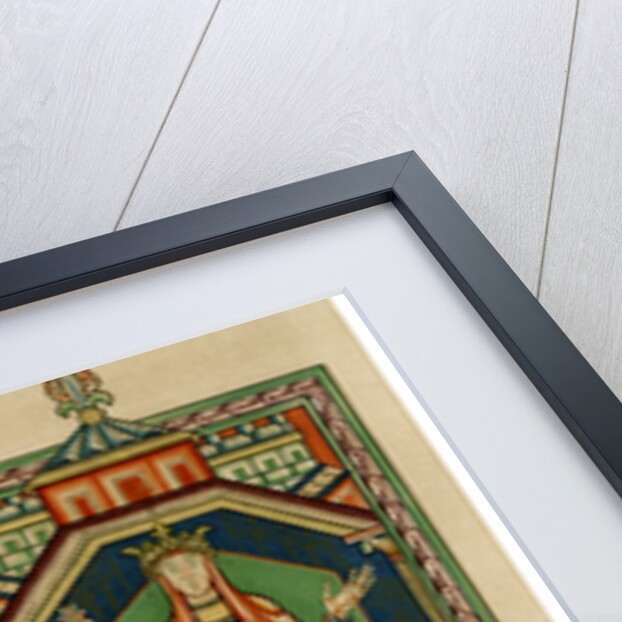 Tree of Jesse and Virgin and Child enthroned by Anonymous