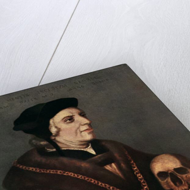 Sir William Butts (c1486-1545) by Hans Holbein The Younger