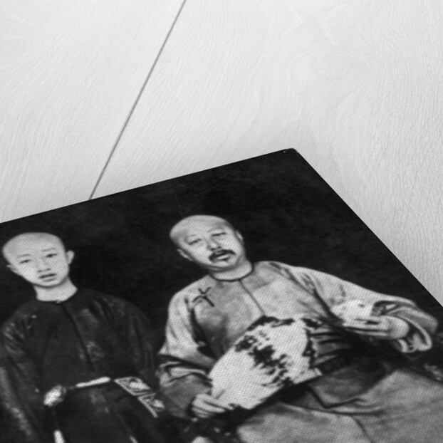 The Emperor of China and his father by Ogden's Guinea Gold Cigarettes