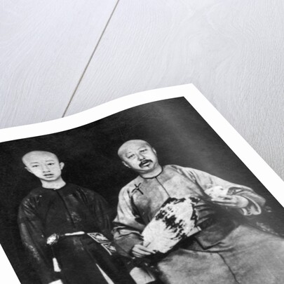 The Emperor of China and his father by Ogden's Guinea Gold Cigarettes