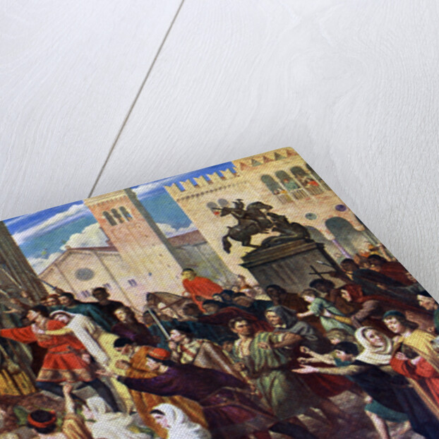 Peter the Hermit Preaching the First Crusade by Anonymous