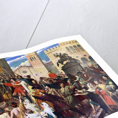 Peter the Hermit Preaching the First Crusade by Anonymous