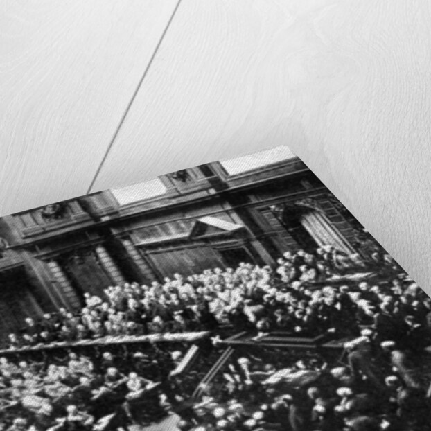 A typical sitting of the Reichstag, Parliament of the German Republic by Anonymous
