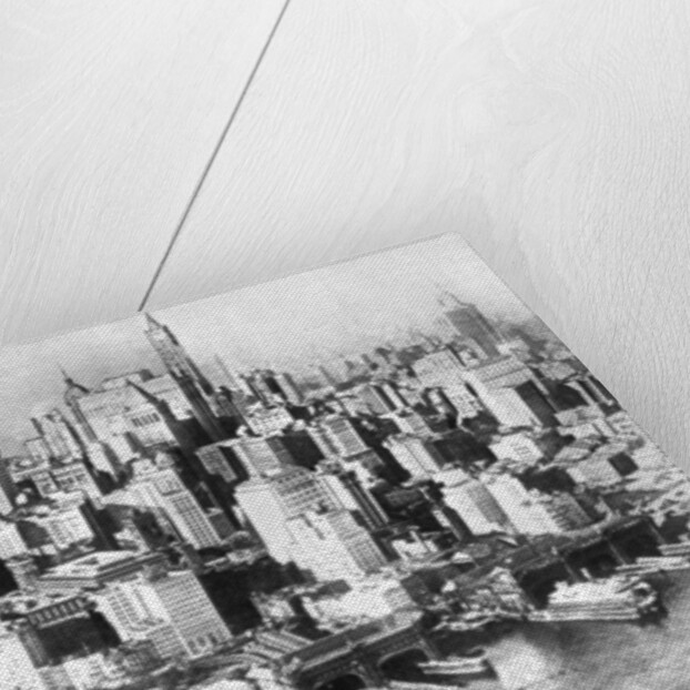 Aerial view of Lower New York, USA by Anonymous