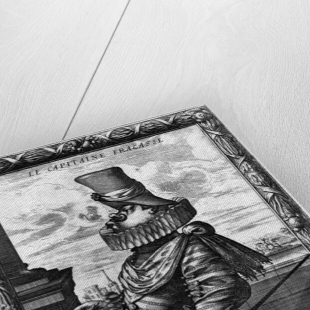 'Capitaine Fracasse', c120-1670 by Abraham Bosse