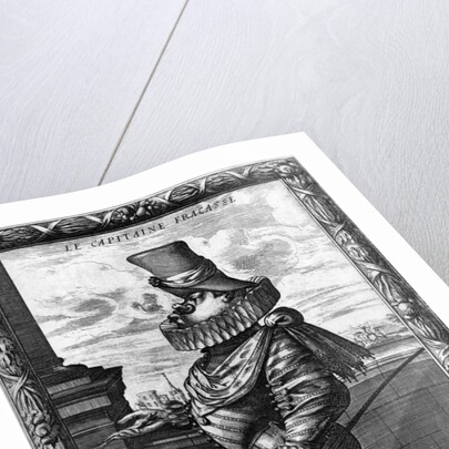 'Capitaine Fracasse', c120-1670 by Abraham Bosse