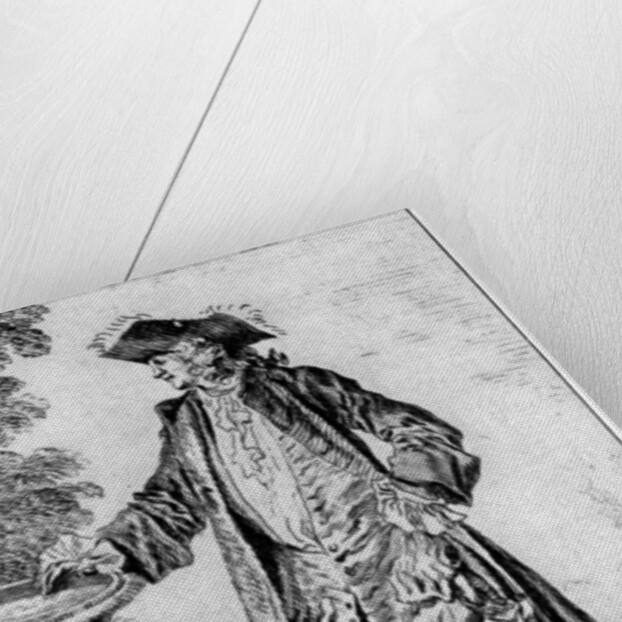Figure by Jean-Antoine Watteau