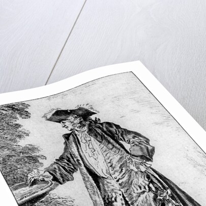 Figure by Jean-Antoine Watteau