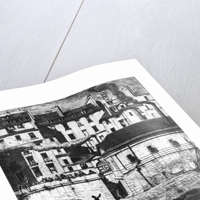 La Morgue by Charles Meryon