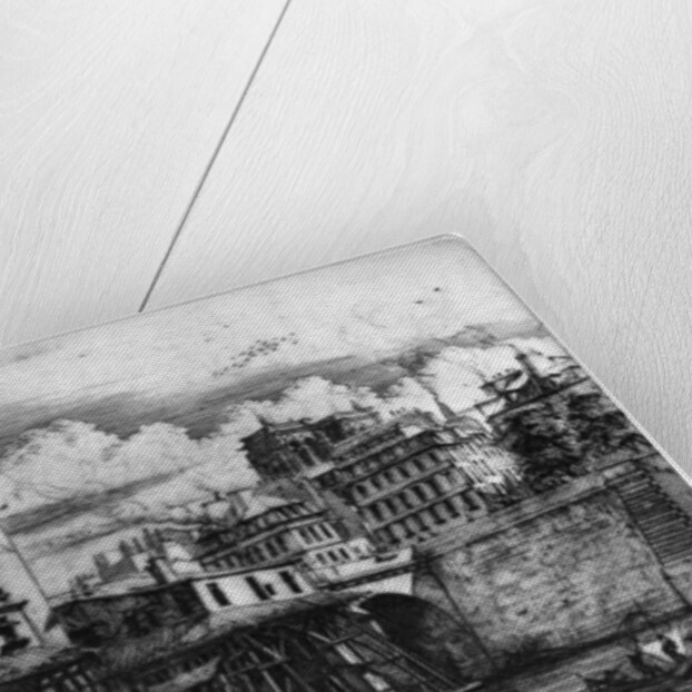 La Pompe Notre-Dame by Charles Meryon