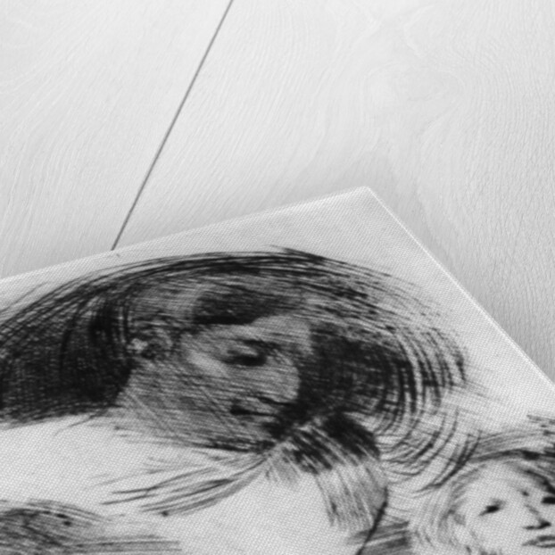 'Rough sketch by Eugene Carriere