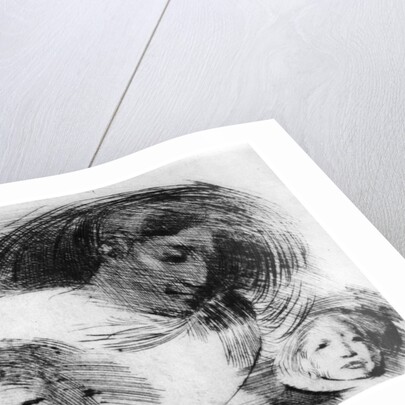 'Rough sketch by Eugene Carriere