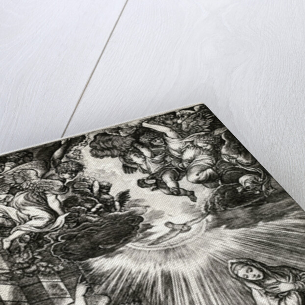 Annunciation by Giovanni Jacopo Caraglio