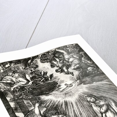 Annunciation by Giovanni Jacopo Caraglio