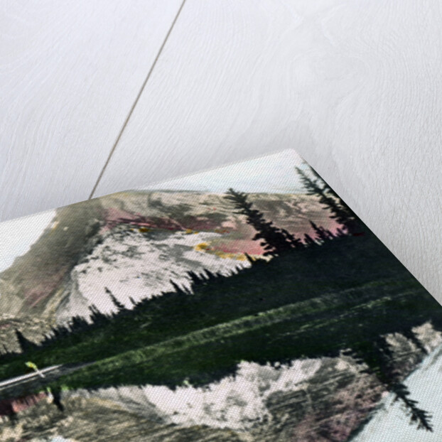 Mounts Rundle and Tunnel, Banff, Alberta, Canada by Cavenders Ltd