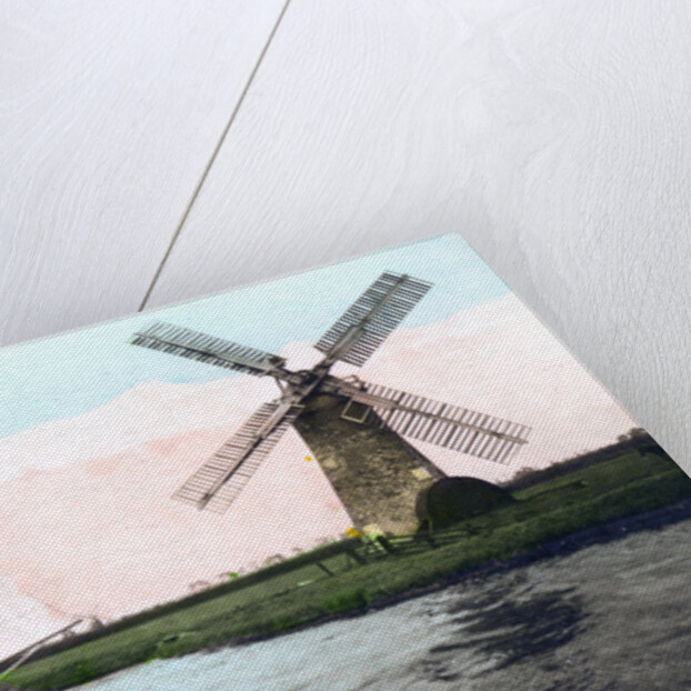 A windmill on the Norfolk Broads, Norfolk by Cavenders Ltd