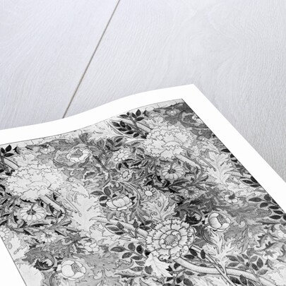 Norwich pattern wallpaper by William Morris