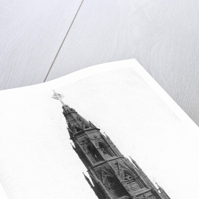 The Mutiny Memorial tower, Delhi, India by Anonymous