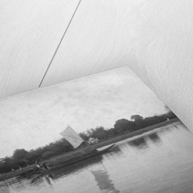 Hooghly River, Alipore, India by FL Peters