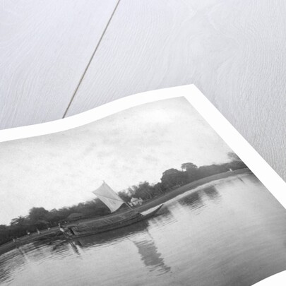 Hooghly River, Alipore, India by FL Peters