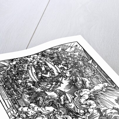 Scene from the Apocalypse, St John before God the Father and the Twenty-Four Elders by Albrecht Dürer