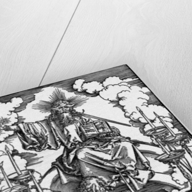 The Vision of The Seven Candlesticks from the 'Apocalypse by Albrecht Dürer