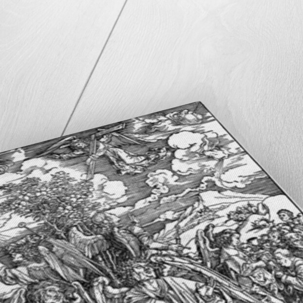 The Four Angels holding the winds by Albrecht Dürer