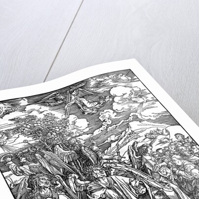 The Four Angels holding the winds by Albrecht Dürer