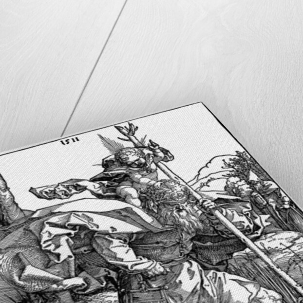 St Christopher carrying the Infant Christ by Albrecht Dürer