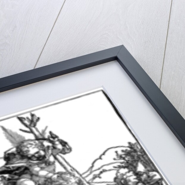 St Christopher carrying the Infant Christ by Albrecht Dürer