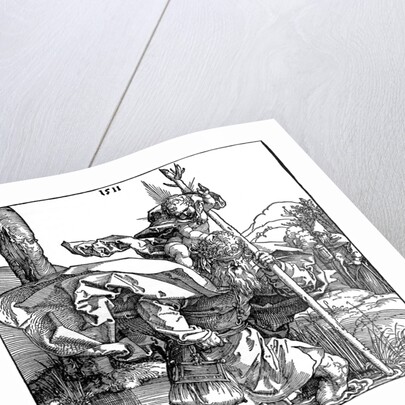 St Christopher carrying the Infant Christ by Albrecht Dürer