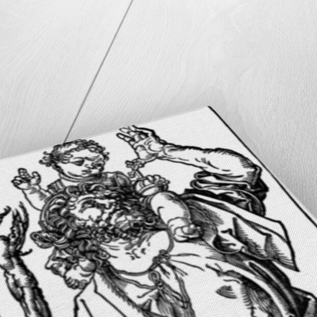 St Christopher carrying the Infant Christ by Albrecht Dürer