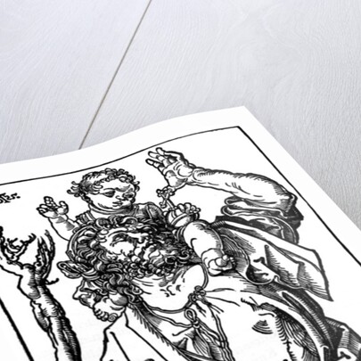 St Christopher carrying the Infant Christ by Albrecht Dürer