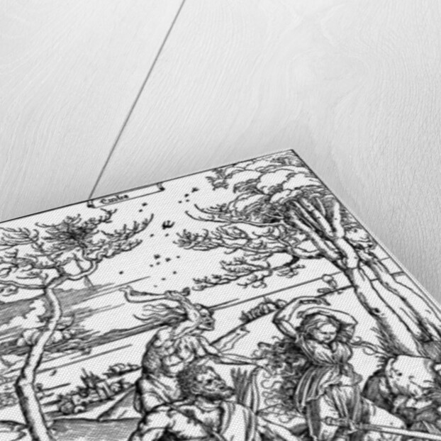 Hercules Killing the Molionides by Albrecht Dürer