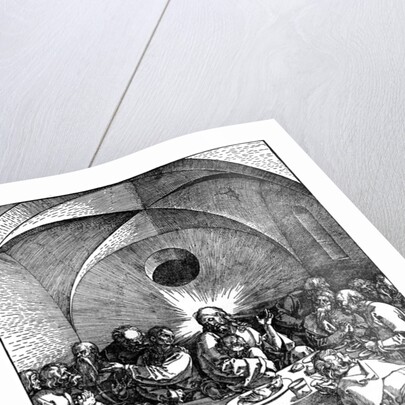The Last Supper' from the 'Great Passion' series by Albrecht Dürer