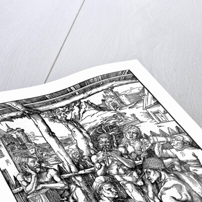 'The Men's Bath' by Albrecht Dürer