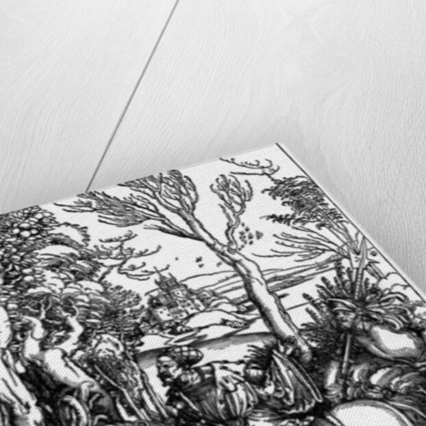 The Knight and the Landsknecht (Soldier Servant)' by Albrecht Dürer