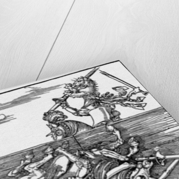Tournament scenes by Albrecht Dürer