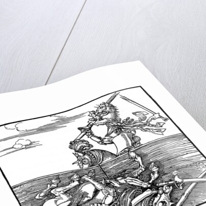 Tournament scenes by Albrecht Dürer