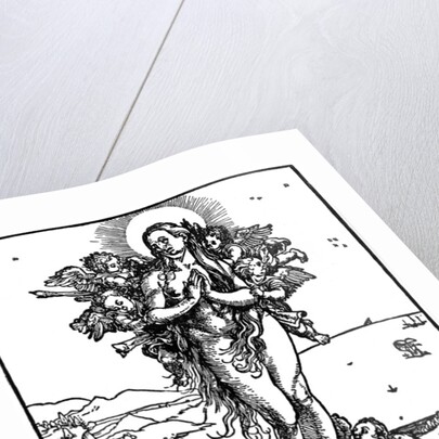 Ascension of Maria Magdalena by Albrecht Dürer