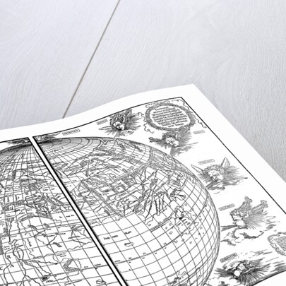 Johannes Stabius map of the world by Albrecht Dürer