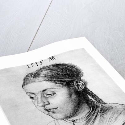 Head of a Girl by Albrecht Dürer
