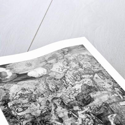 The Virgin and many animals by Albrecht Dürer