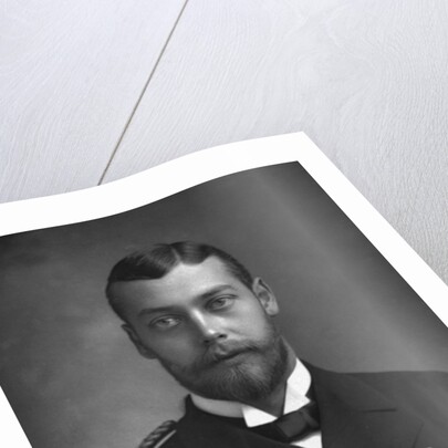 Prince George, the Prince of Wales and future King George V by W&D Downey
